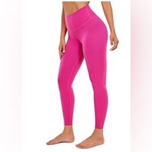 NWT CRZ YOGA Women's Pink Leggings MEDIUM 🩷
